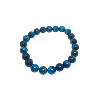 Bracelet Œil de Tigre Bleu – pierre naturelle protectrice