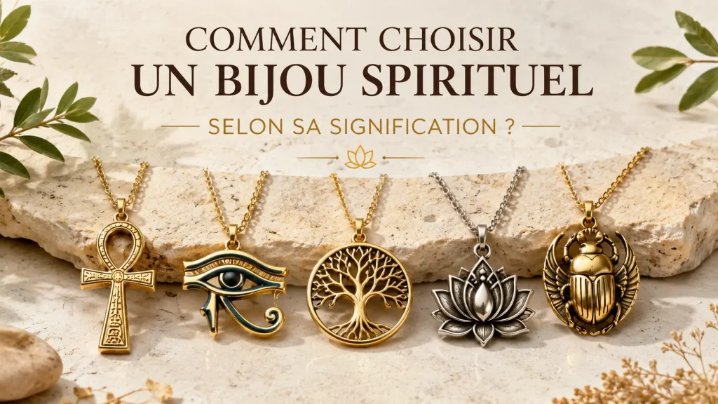 comment choisir un bijou spirituel selon sa signification